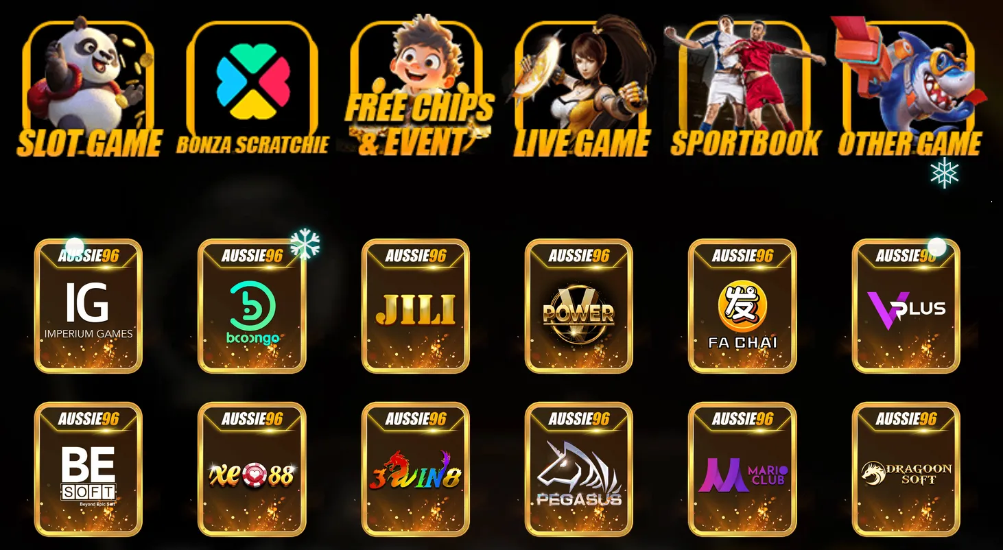 Casino games variety